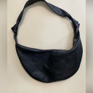 Banana republic leather shoulder bag